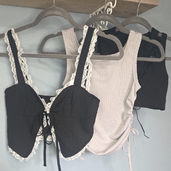 Tops - Lot Of 3 Tank Tops Shein Small